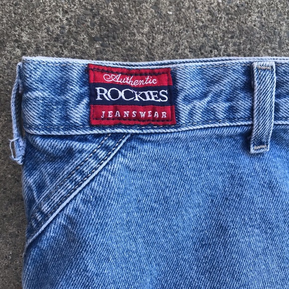 ❌SOLD❌Vintage 80's Rockies High Waisted Jeans - Picture 4 of 7